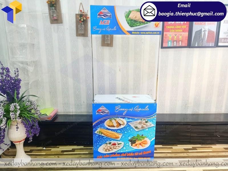 Địa chỉ đóng quầy sắt bán hàng lưu động giá rẻ